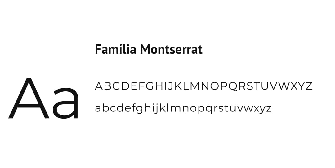 Imagem da tipografia Montserrat