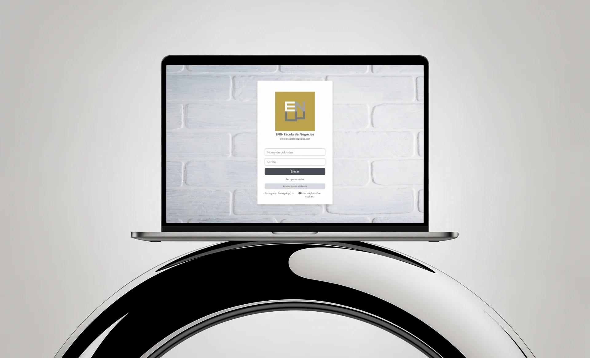 Login no Moodle ENB - Escola de Negócios