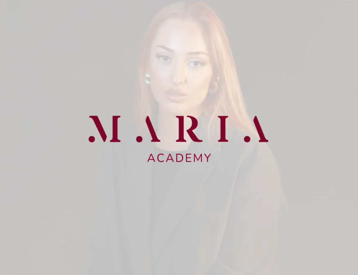 Logótipo Maria Maia Academy sobre fotografia